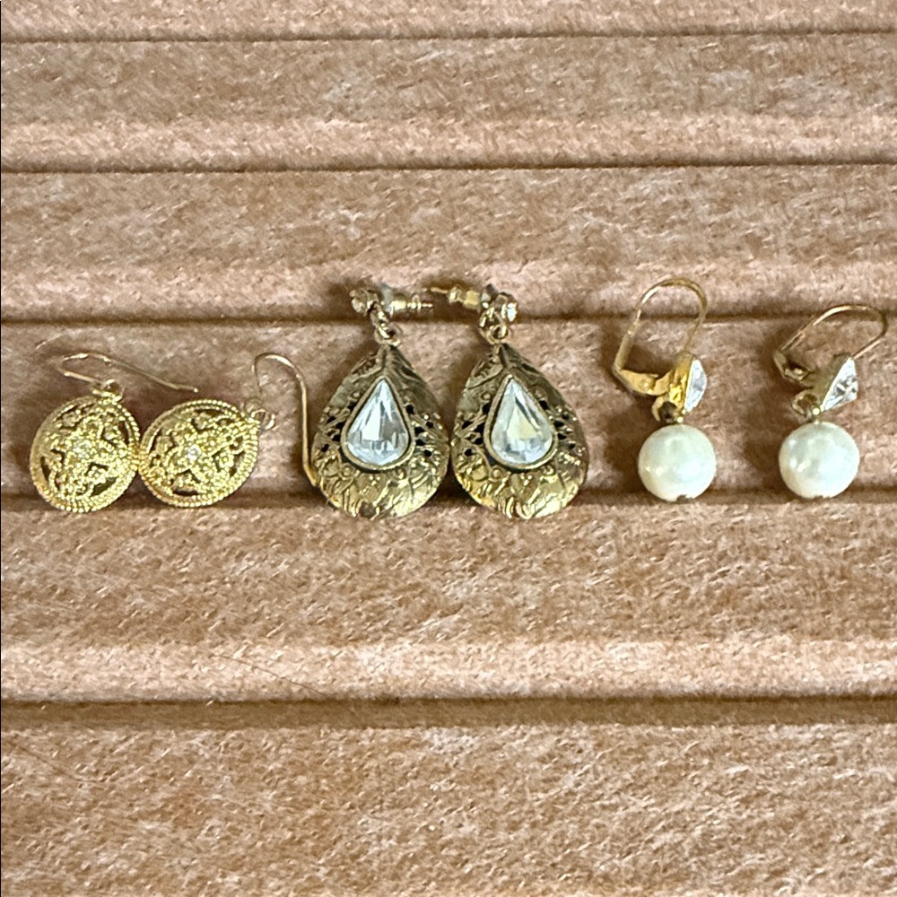 Beautiful Bundle of Gold Earring Sets